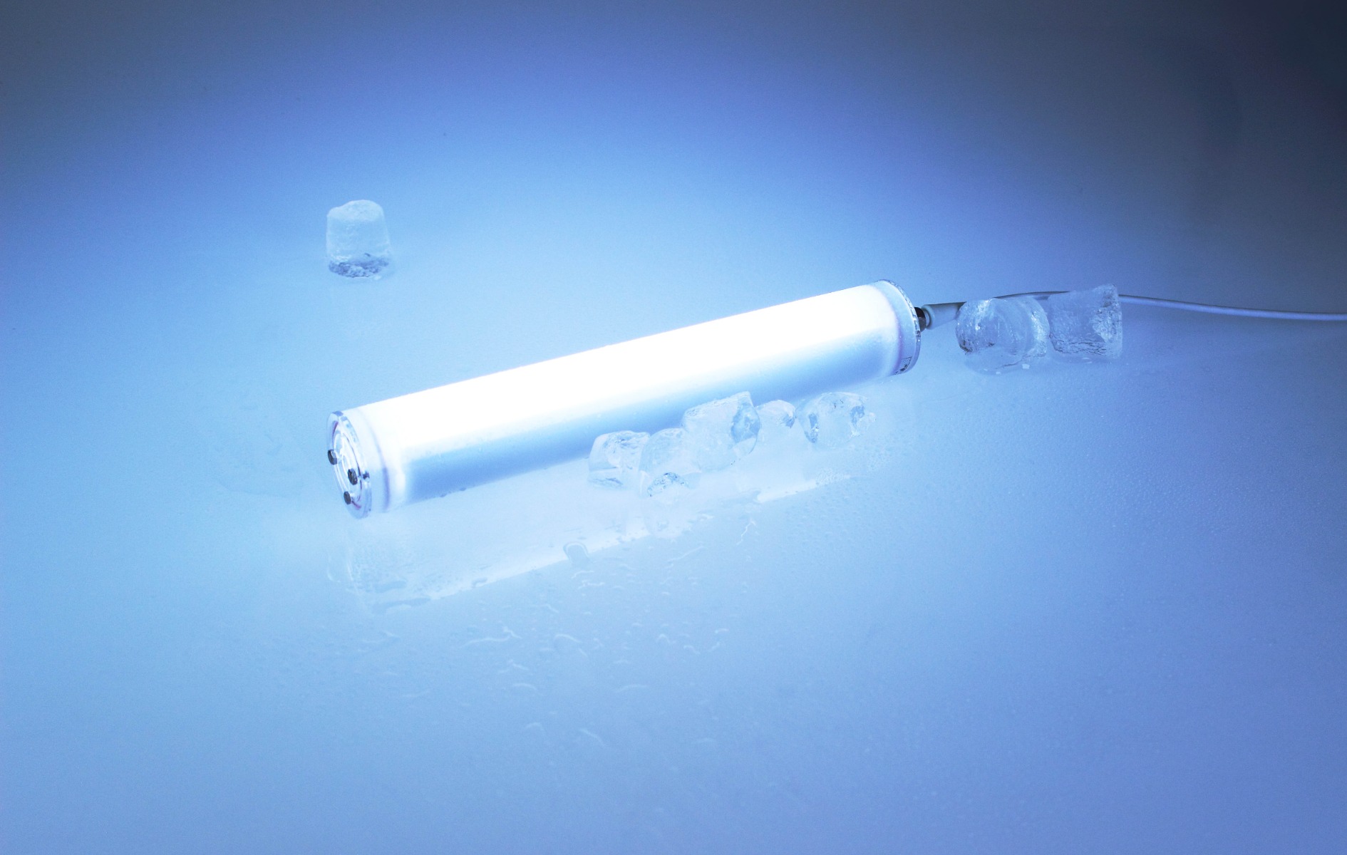 Luminaria industrial led para el sector alimentario con ECOLAB, FDA y IP69K