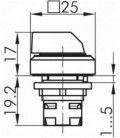 Zumbador OKNMSGL+SGILR-24V, formato Saliente, IP65, taladro Ø 16, Serie OKTRON