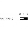 Pulsador industrial con anillo luminoso. STLRWI_C005, formato rasante, IP65/IP67, taladro de 22mm con conector M12 integrado. Se