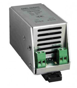 Fuente de Alimentación AC DC carril DIN 80W, Uin 6-28Vac, 9-39 Vdc. Uout 1.25-27Vdc, ADEL SYSTEMS