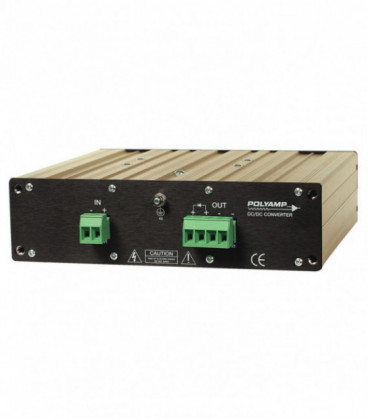 Convertidor DC DC en caja 500W, Uin 41-300Vdc, Uout 13,2,24,48,110Vdc, POLYAMP