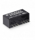 Convertidor DC DC para PCB 3W, Uin 4,5-75Vdc, Uout 3.3, 5, 12, 15, ±5, ±12, ±15Vdc, TRACO POWER