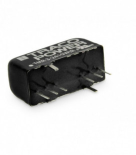 Convertidor DC DC para PCB 3W, Uin 9-160Vdc, Uout 3.3, 5,9,12,15,24, ±5, ±12, ±15Vdc, TRACO POWER