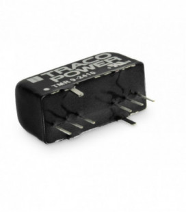 Convertidor DC DC para PCB 9W, Uin 9-160Vdc, Uout 3.3, 5,9,12,15,24, ±5, ±12, ±15Vdc, TRACO POWER