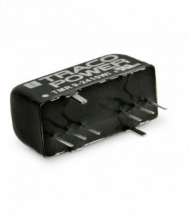 Convertidor DC DC para PCB 9W, Uin 9-160Vdc, Uout 3.3, 5,9,12,15,24, ±5, ±12, ±15Vdc, TRACO POWER