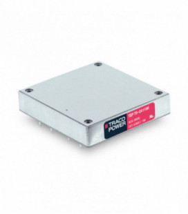 Convertidor DC DC en caja 75W, Uin 9-160Vdc, Uout 5, 12, 15, 24, 28, 48Vdc, TRACO POWER