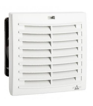 Ventilador IP54, serie FILTER FAN PLUS, caudal 62m3/h, 115Vac, recorte 124 x 124mm, UL, STEGO