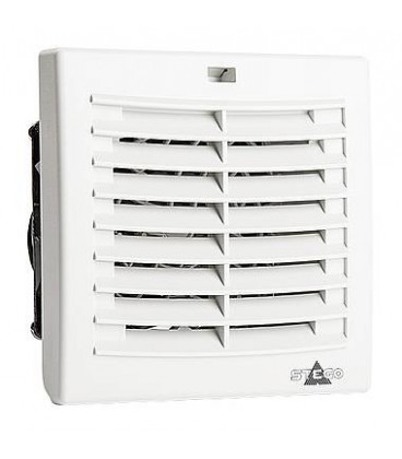 Ventilador IP54, serie FILTER FAN PLUS, caudal 13m3/h, 230Vac, recorte 92 x 92mm, UL, STEGO