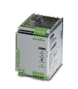 Convertidor DC DC carril DIN 480W, Uin 18-30Vdc, Uout 24Vdc, PHOENIX CONTACT