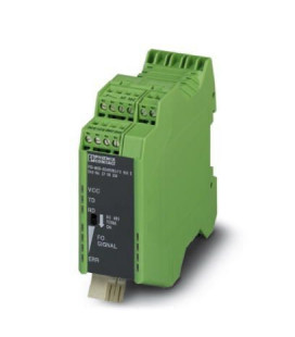 Convertidor de fibra optica para sistemas de bus de 2 hilos RS-485 (SUCONET K, Modbus ...) hasta 500 kBit/s. PHOENIX CONTACT