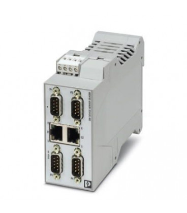 Pasarela de enlace. Convertidor de protocolo EIP/Modbus . 2E/4DB9. Gateway. PHOENIX CONTACT