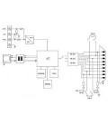 Convertidor de protocolo. Gateway MODBUS TCP a MODBUS RTU , 1 conexión RJ45 y 1 conexión D-SUB 9. PHOENIX CONTACT