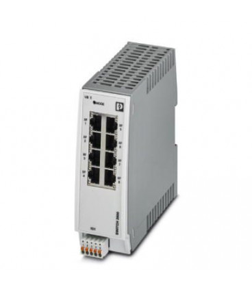 Switch gestionable 8 puertos RJ45, vel.10/100 Mbit/s, serie 2000, PHOENIX CONTACT