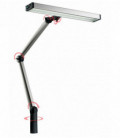 Iluminación LED para puestos de trabajo 19W, 380mm, IP40, 24 Vdc, regulable, LED2WORK