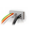 Pasamuros para cables no conectorizados, IP68, 13 cables, serie KEL-DPU, color negro, ICOTEK