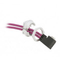 Prensaestopas partido para cables con conector, montaje en rosca M63, IP54, serie KVT, color gris, ICOTEK