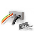 Barreras de fuego para paso de cables no conectorizados de la serie KEL-DPU-BS, IP54, para 20 cables, ICOTEK