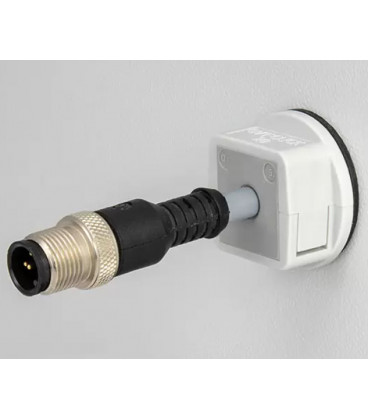 Prensaestopas partido para cables con conector, montaje en rosca M40.5, IP54, serie QVT-Click, ICOTEK