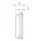 Pasamuros para cables no conectorizados, IP64, para 26 cables, color gris, serie KEL-DP, ICOTEK