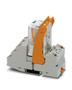 Relé, 250Vdc, 7A, 3NA/NC, 24Vdc, serie RIF, Phoenix Contact