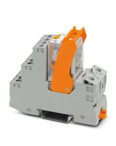 Relé, 250Vdc, 9A, 2NA/NC, 24Vdc, serie RIF, Phoenix Contact