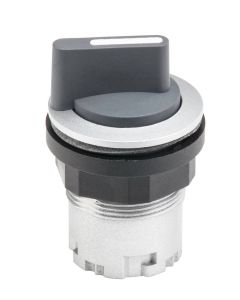 Interruptor selector de maneta JRMWA, rasante, IP65, taladro Ø 22, Serie RONDEX JUWEL