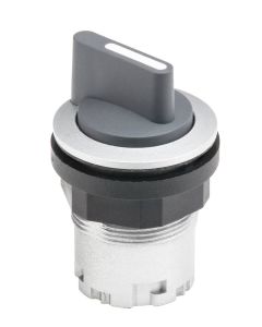 Interruptor selector de maneta JRMWB, rasante, IP65, taladro Ø 22, Serie RONDEX JUWEL