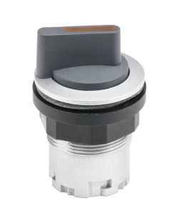 Interruptor selector de maneta JRMWAL, rasante, IP65, taladro Ø 22, Serie RONDEX JUWEL