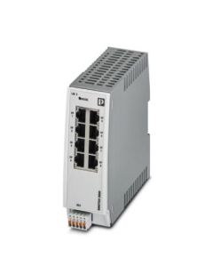 Switch gestionable 8 puertos RJ45, vel.10/100/1000 Mbit/s, serie 2000, PHOENIX CONTACT