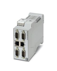 Pasarela de enlace. Convertidor de protocolo Modbus TCP/ASCII. 2E/4DB9 . Gateway. PHOENIX CONTACT
