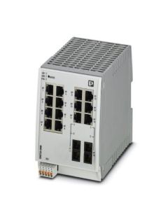 Switch gestionable 14 puertos RJ45,ETHERNET/IP,10/100 Mbit/s, 2 interfaces F.O. SC con vel.100 Mbit/s, serie 2000, PHOENIX CONTACT