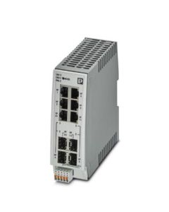 Switch gestionable NAT 4 puertos RJ45, 10/100/1000 Mbit/s, 2 interfaces de F.O. SFP, vel. 100/1000 Mbit/s, 2 COMBO vel.10/100/1000 Mbit/s. PHOENIX CONTACT