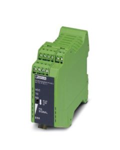Convertidor de fibra optica para sistemas de bus de 2 hilos RS-485 (SUCONET K, Modbus ...) hasta 500 kBit/s. PHOENIX CONTACT