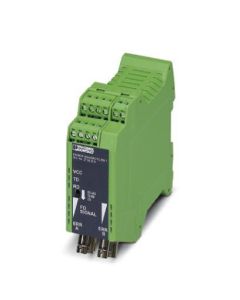 Convertidor de fibra optica para sistemas de bus de 2 hilos RS-485 (SUCONET K, Modbus ...) hasta 500 kBit/s. PHOENIX CONTACT
