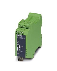 Convertidor de fibra optica para sistemas de bus de 2 hilos RS-485 (SUCONET K, Modbus ...) hasta 500 kBit/s. PHOENIX CONTACT
