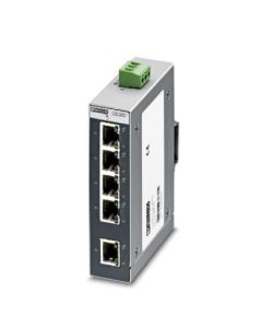 Switch NO gestionable 5 puertos RJ45, 10/100 Mbit/s, serie SFNB, PHOENIX CONTACT