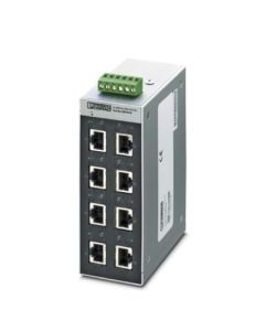 Switch NO gestionable 8 puertos RJ45, 10/100 Mbit/s, serie SFN, PHOENIX CONTACT