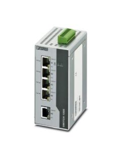 Switch POE no gestionable con 4 puertos PoE RJ45 10/100 Mbit/s y 1 RJ45 10/100 Mbit/s. PHOENIX CONTACT