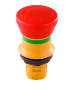 Seta de emergencia RKUV28, formato Saliente, IP65, taladro Ø 16, Serie OKTRON-R