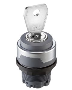 Selector de llave RMCSSA.., formato Saliente, IP65, taladro Ø 22, Serie RONDEX-M