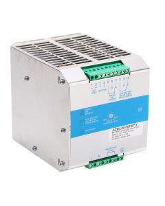 Cargador de baterías carril DIN 240W, Uin Vac monofásica, Uout 24Vdc, 10A, ADEL SYSTEMS