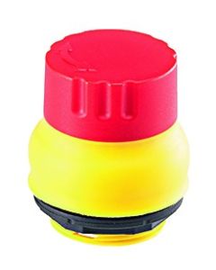 Seta de emergencia FRVKPOO, formato rasante, IP69K, taladro Ø 22, Serie SHORTRON