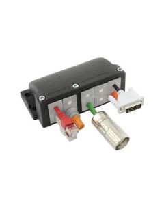 Pasamuros para cables conectorizados, IP54, 10 insertos, serie KEL-FG, ICOTEK