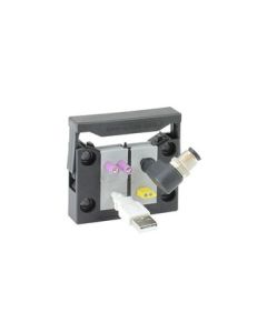 Pasamuros para cables conectorizados, IP54, 4 insertos, serie KEL-QUICK, ICOTEK
