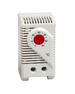 Termostato bimetálicos 1NA, serie KTS 011, rango de ajuste +0°C ... +60°C, Histéresis 7K, UL, STEGO