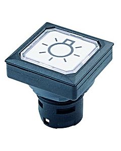 Pulsador OKJT, formato rasante, IP65, taladro 23,1x23,1, Serie OKTRON JUWEL