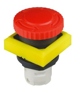 Seta de emergencia OKVGB, formato Saliente, IP65, taladro Ø 16, Serie OKTRON