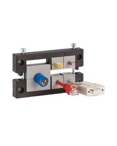 Pasamuros para cables conectorizados, IP54, 2 insertos, serie KEL, ICOTEK