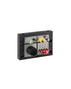 Pasamuros para cables conectorizados, IP54, 6 insertos, serie KEL-E, ICOTEK