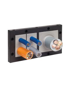 Pasamuros para cables conectorizados, IP54, 8 insertos, serie KEL 183, ICOTEK